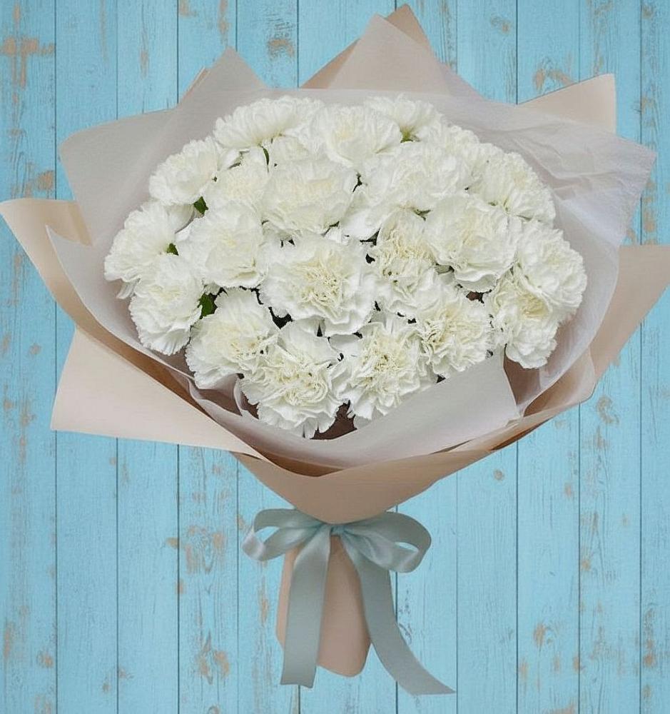 Букет цветов из: Гвоздики в Среднеуральске