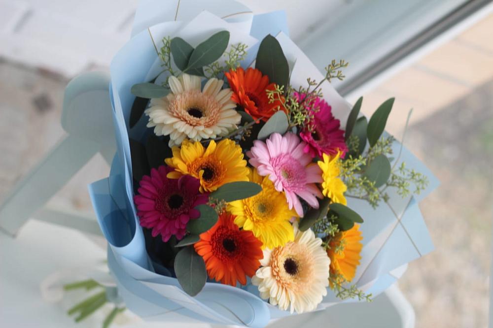 Букет цветов из: Герберы в Среднеуральске