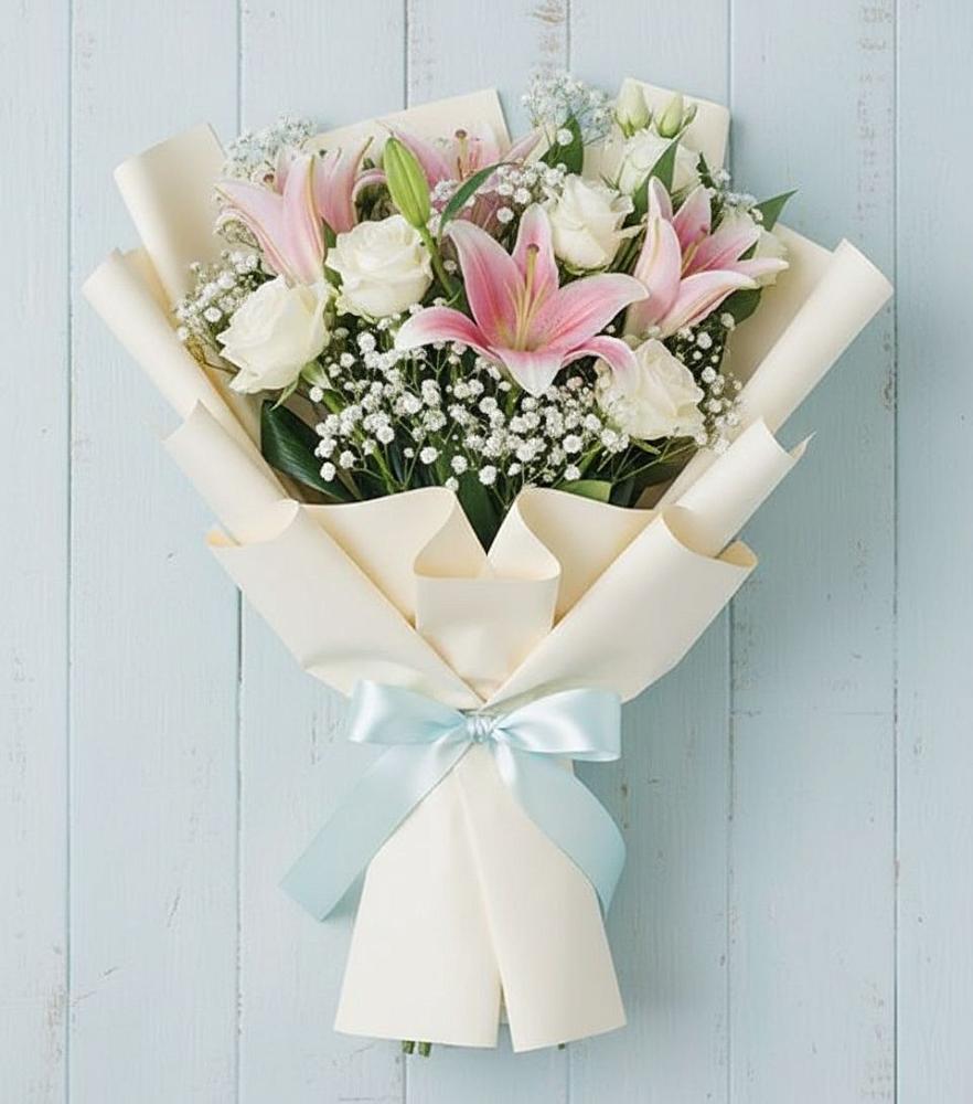 Букет цветов из: Лилии в Среднеуральске