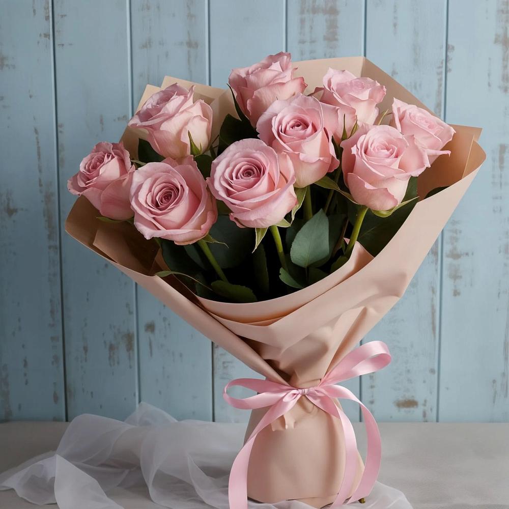 Букет цветов из: Розы в Среднеуральске