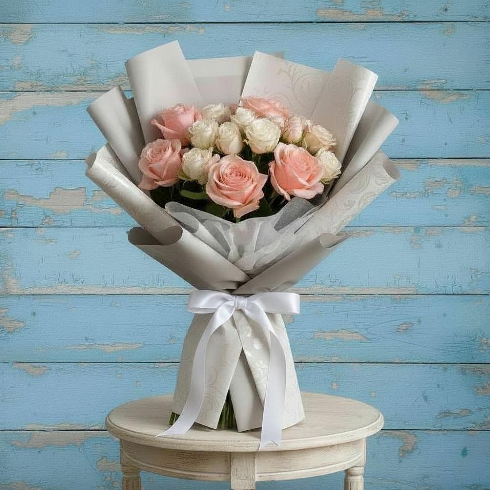 Букет цветов из: Розы в Среднеуральске