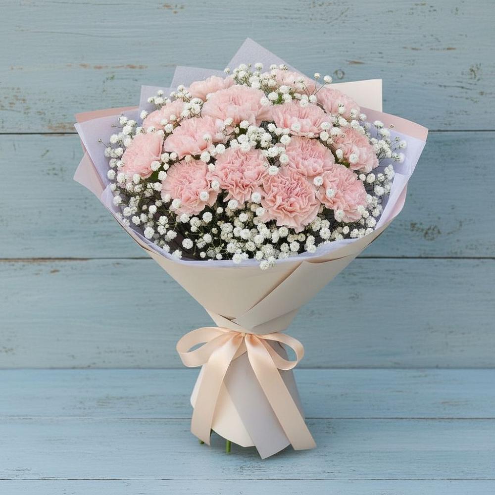 Букет цветов из: Гвоздики в Среднеуральске