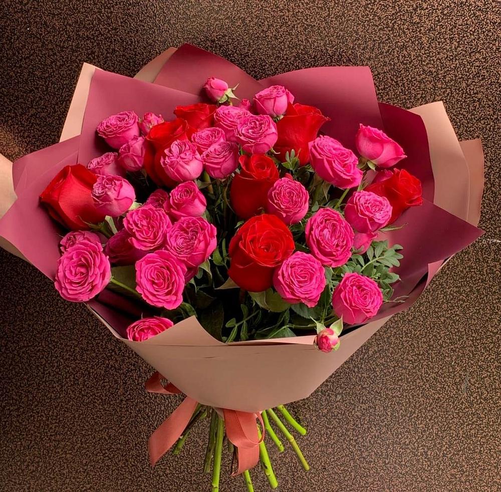 Букет В объятьях нежности в Среднеуральске