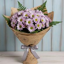 Букет цветов из:  Хризантемы #REPLACE_PRED# Среднеуральске