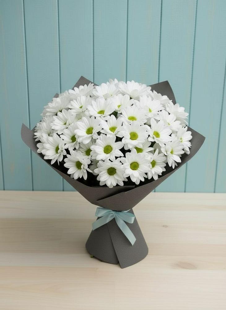 Букет цветов из: Хризантемы в Среднеуральске