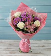 Букет цветов из:  Герберы в Среднеуральске