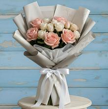 Букет цветов из:  Розы #REPLACE_PRED# Среднеуральске