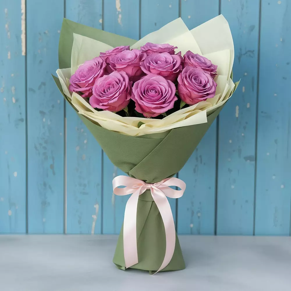 Букет Розы Фёрст Леди в Среднеуральске