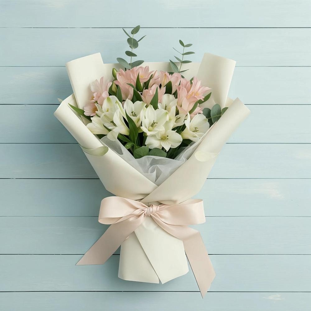 Букет цветов из: Альстромерии в Среднеуральске